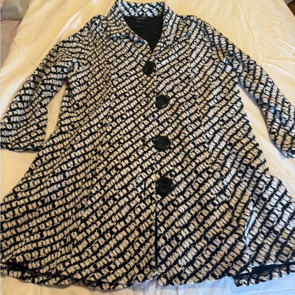 Lightweight duster/tunic blazer